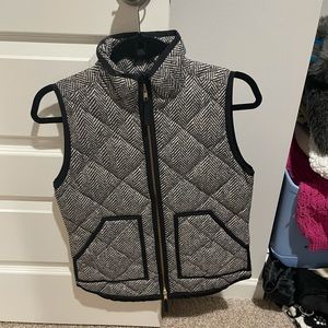 J. Crew Herringbone Puffer XS